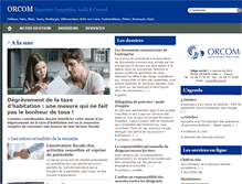 Tablet Screenshot of orcom.expert-infos.com