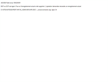 Tablet Screenshot of groupe-dec.expert-infos.com