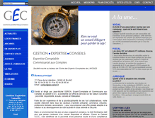 Tablet Screenshot of gec-geron.expert-infos.com